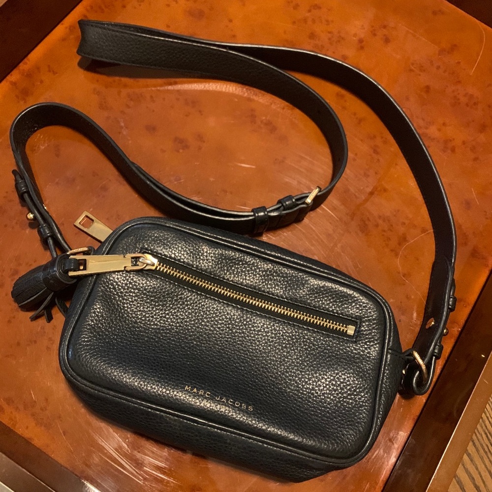 Black Classic Marc Jacobs Crossbody Bag Purse